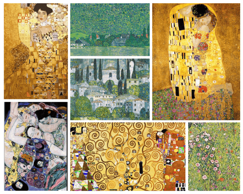 Urban landscape Gustav Klimt