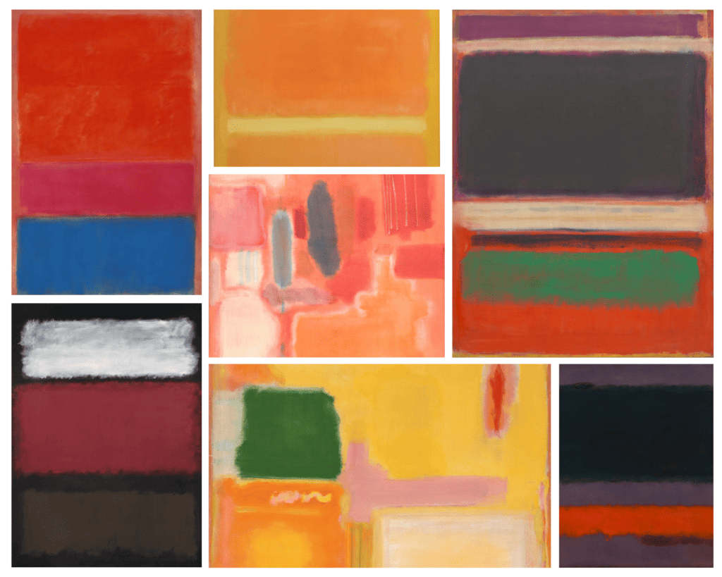 Urban landscape Mark Rothko