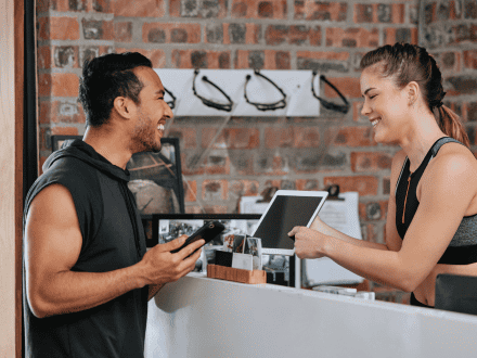 Støtte og forbedring av appen for medlemskap på treningssentre