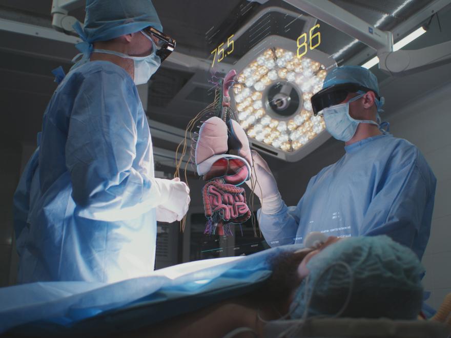 10 gode eksempler på bruk av utvidet virkelighet i helsevesenet