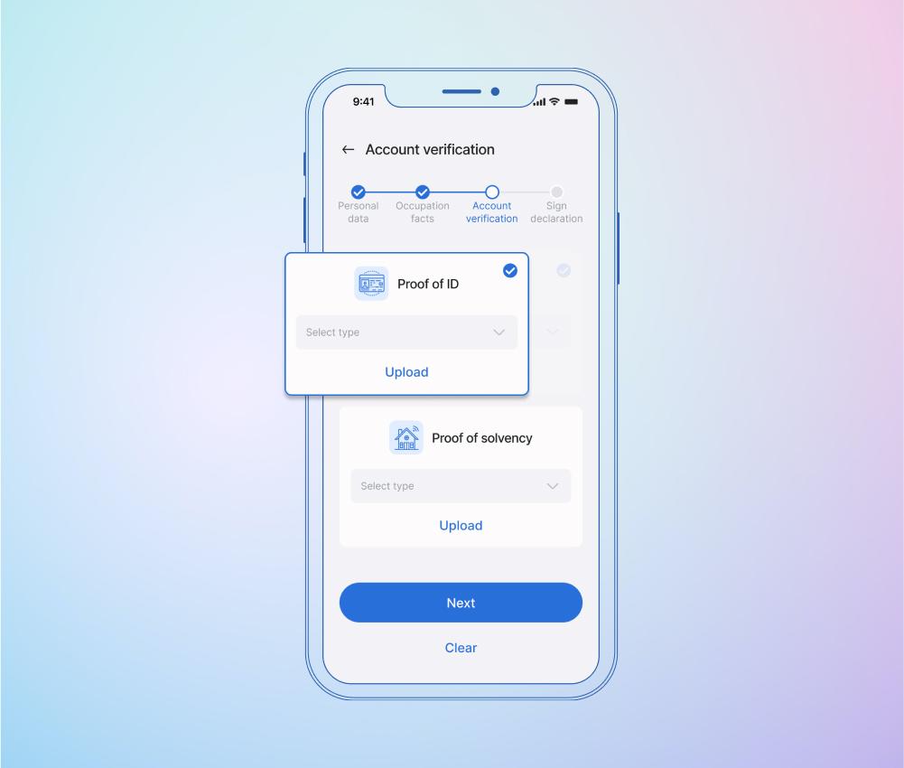 Mobile banking app development