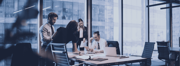 B2B and D2C ecommerce consulting team strategy session