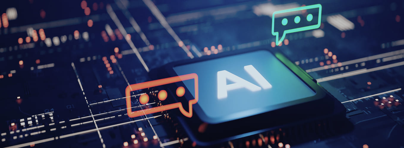AI module orchestrating conversational flows and natural language pipelines
