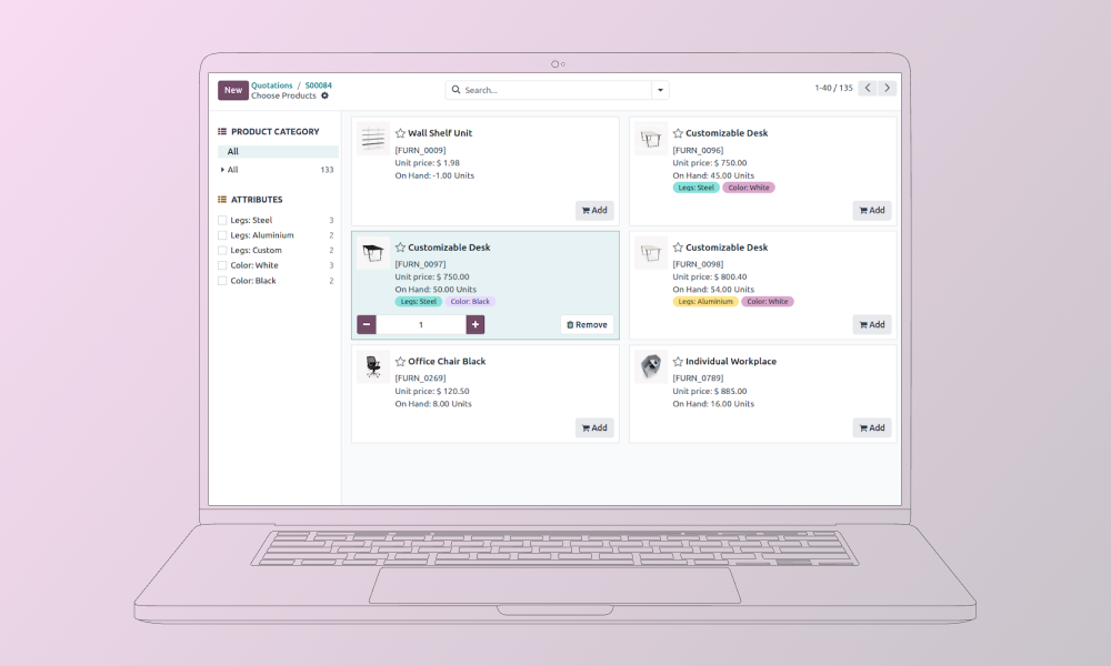 Odoo customer management software for small business