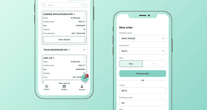 Finance app