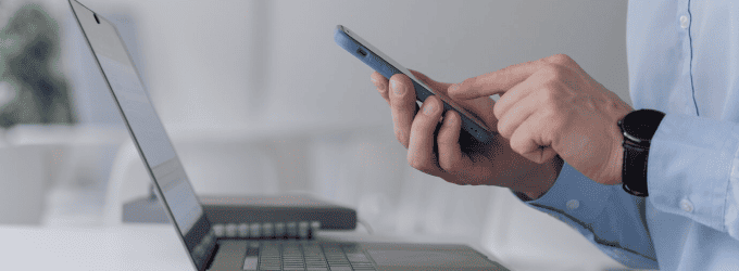QA engineer validating mobile app functionality