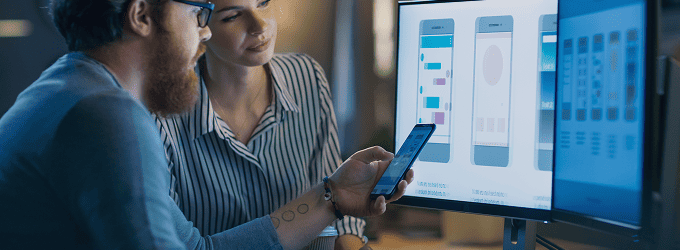 Angular UX UI design