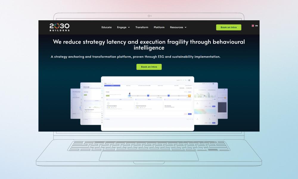 2030 Builders homepage