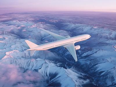 Nettsted med flere sider for et oppstartscharterflyselskap