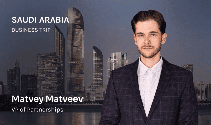 Forretningsreise til Saudi-Arabia