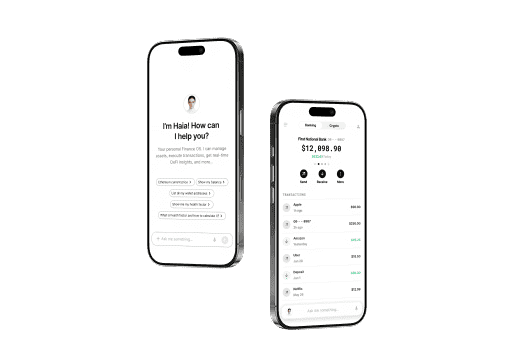 AI assistant for fiat and crypto finance