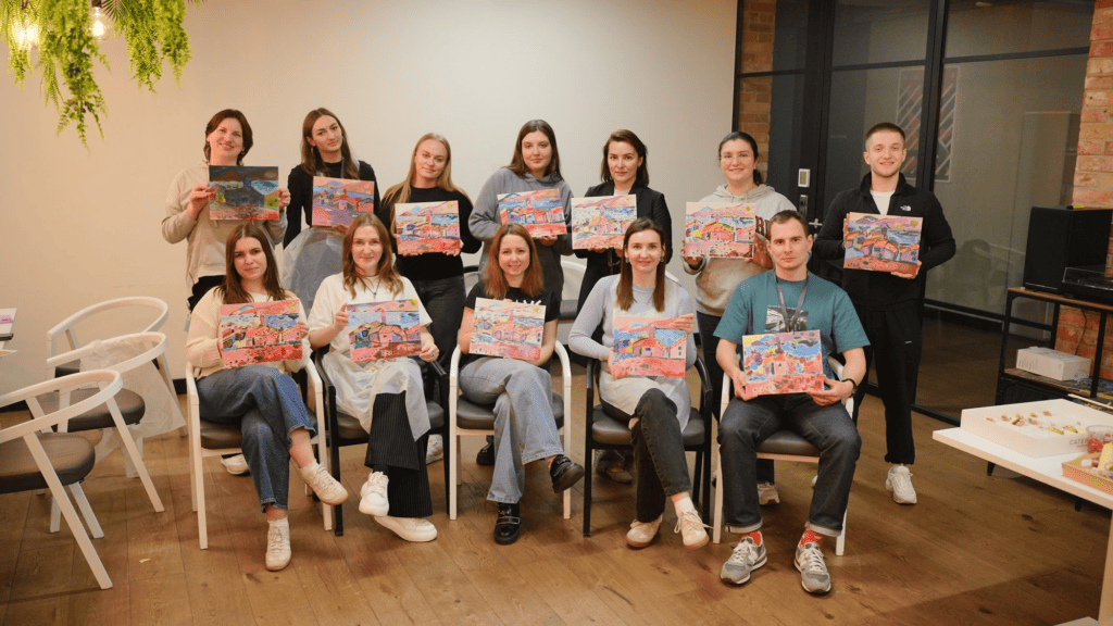 Creative teambuilding at Innowise