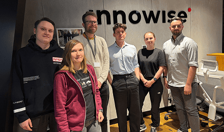 Inspiren visits Innowise Warsaw office to strengthen QA partnership