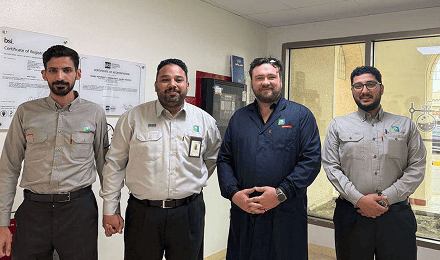 Innowise holds on-site working meeting with Aramco in Yanbu