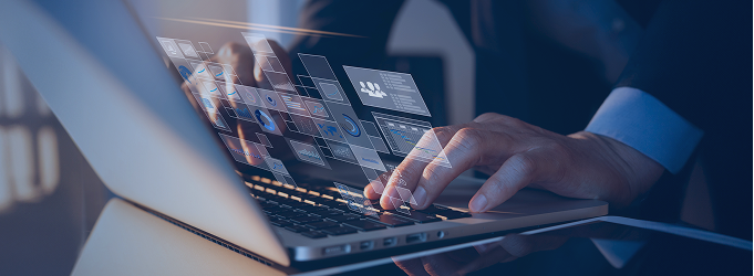 Monitoring KPIs and visualizing business performance through interactive dashboards